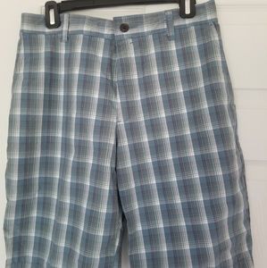 Dockers Shorts Size 30 Blue/Plaid